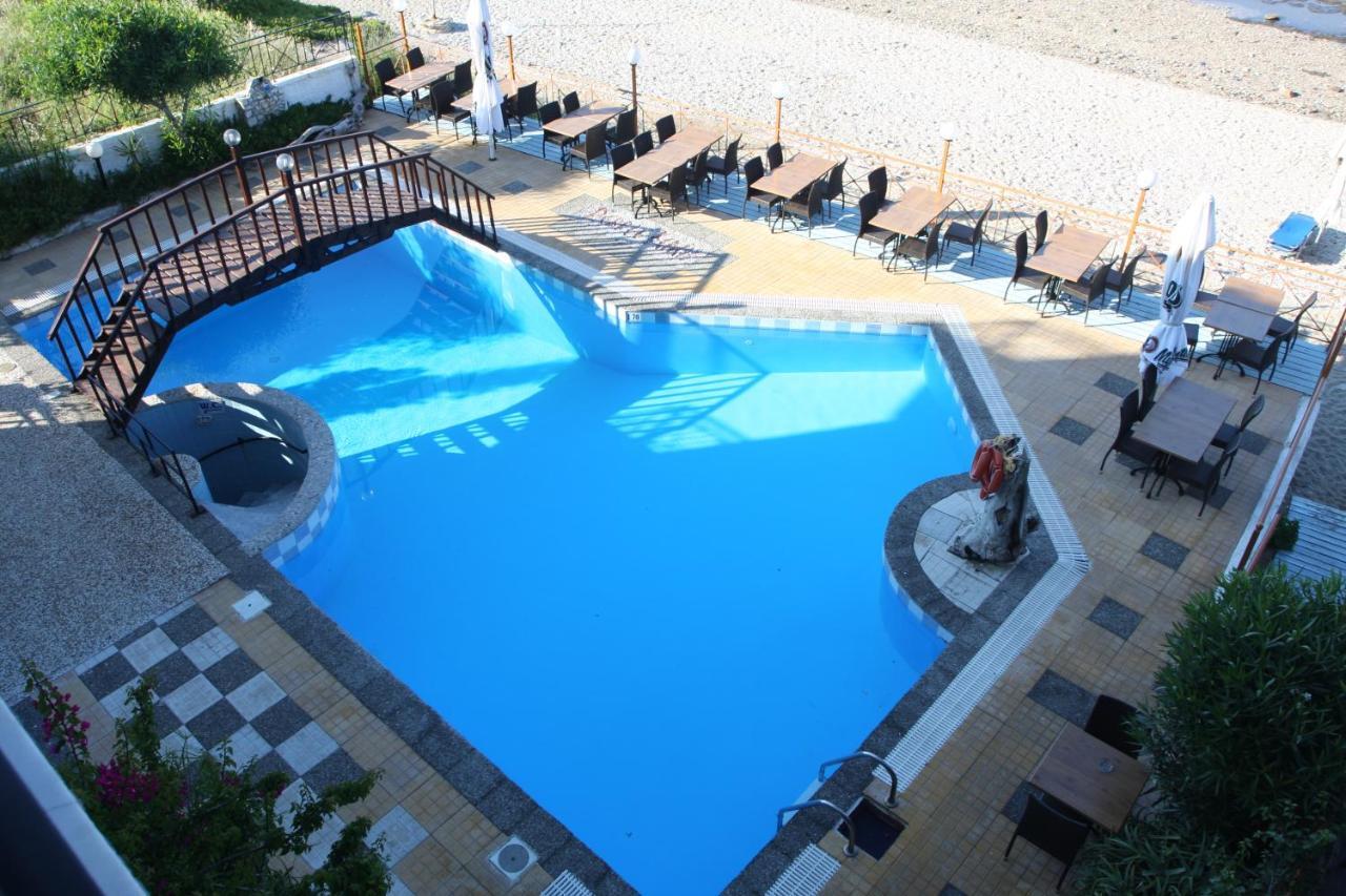 Pebble Beach Hotel Plomari Eksteriør bilde